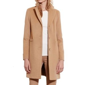 petite camel coat